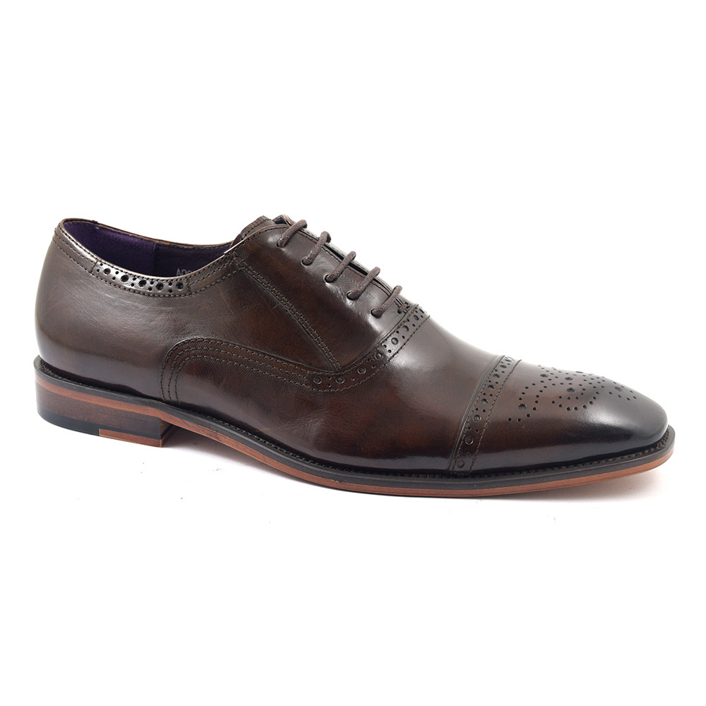 brown oxford brogue