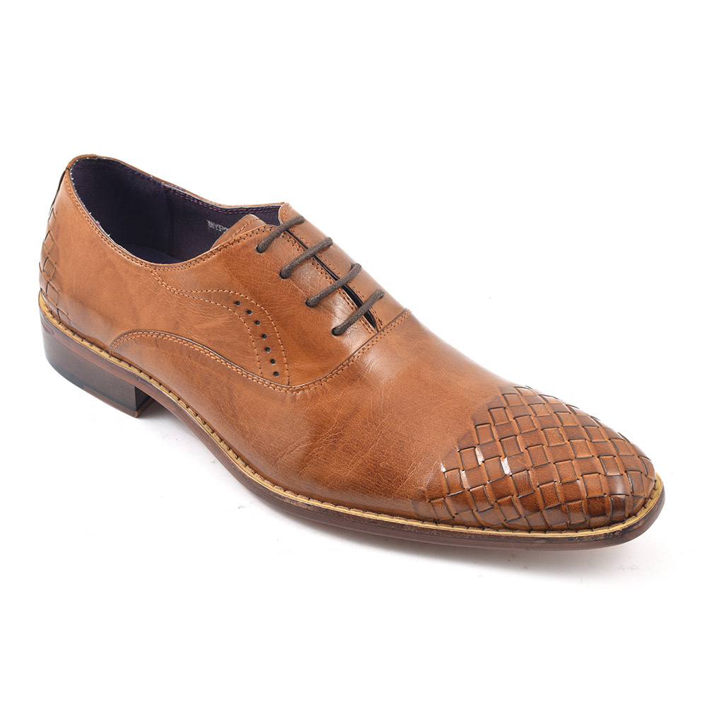 mens tan oxfords