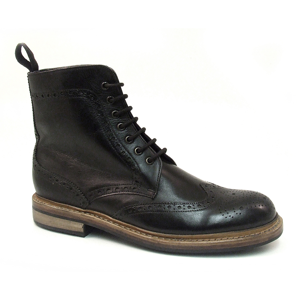 Designer Black Goodyear Welted Boot | Mens Shoes Gucinari
