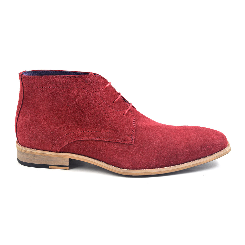 red suede