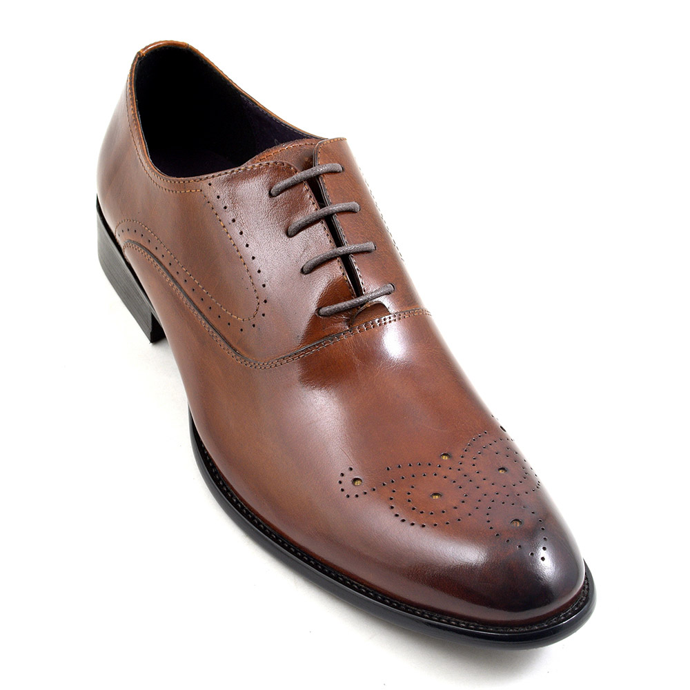 mens tan oxfords