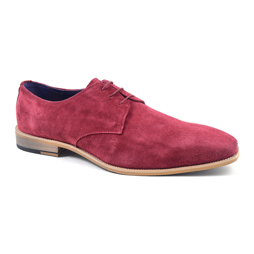 red suede dress shoes