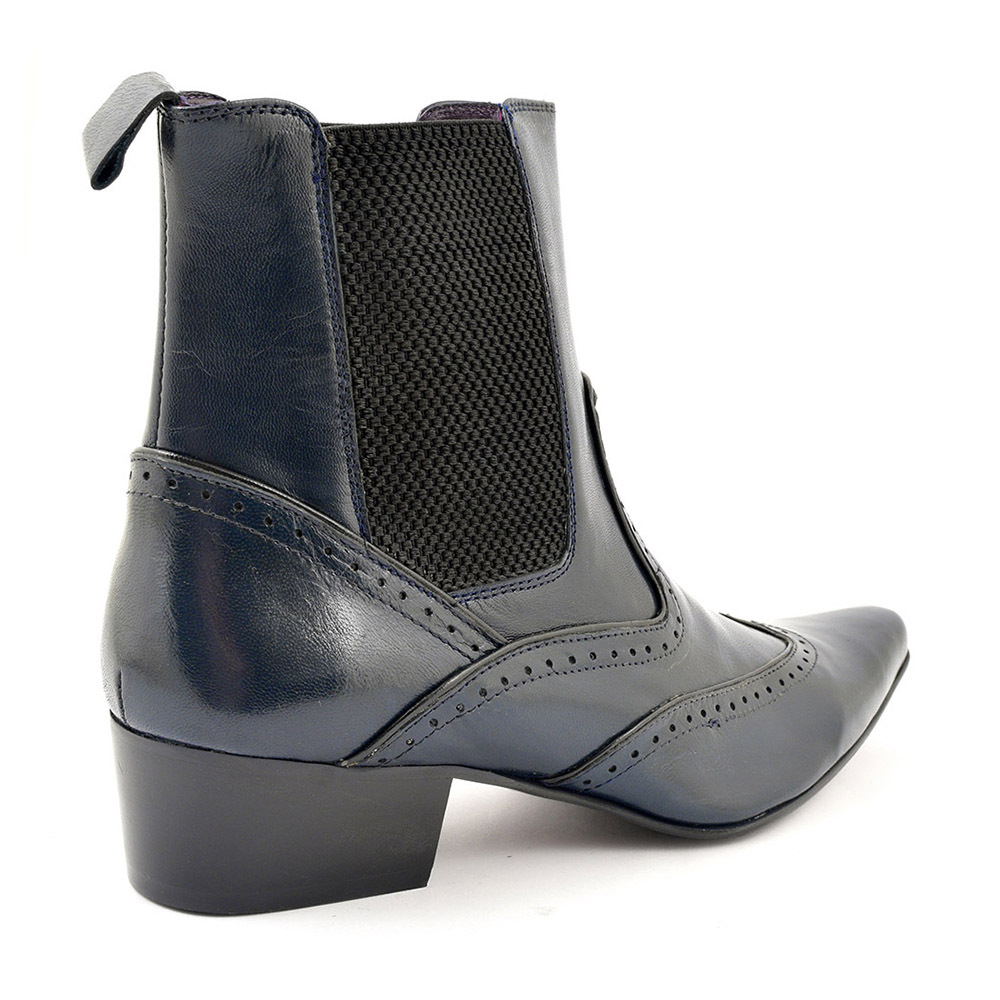 Find Nautical Navy Chelsea Boots for Men at Gucinari