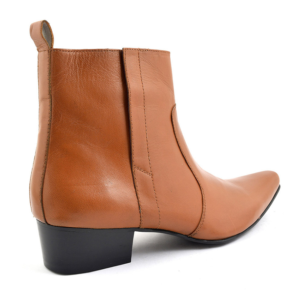 cuban heel beatle boots