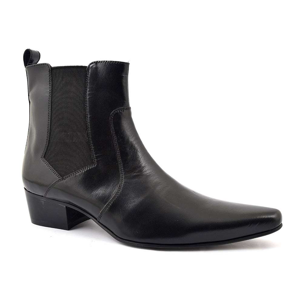 mens chelsea boots with cuban heel