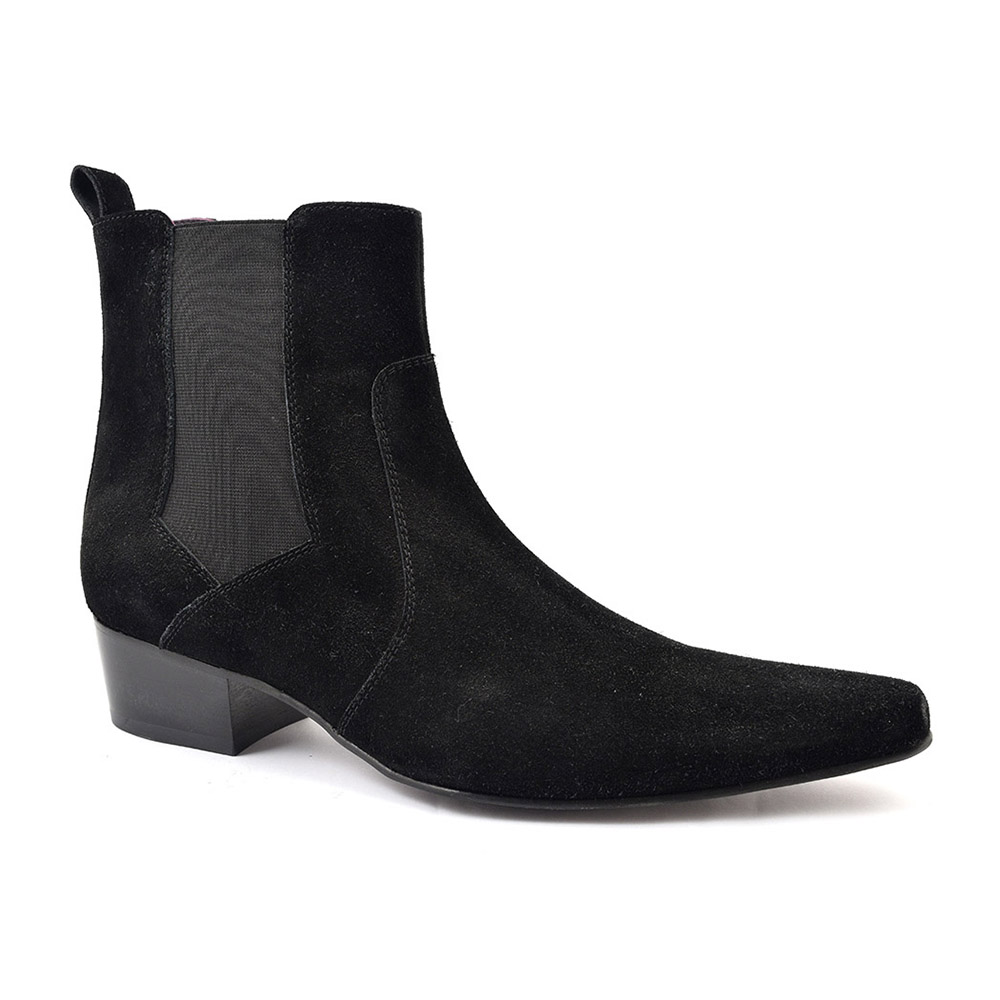 chelsea boot with cuban heel