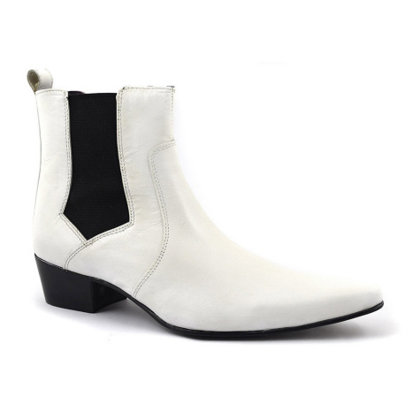 boots for men white