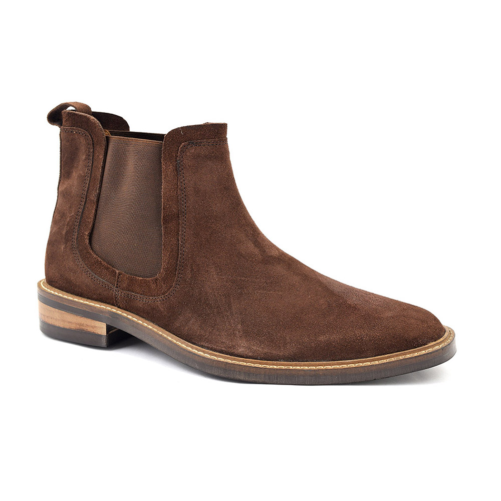 Buy Brown Suede Chelsea Boots Mens | Gucinari Style