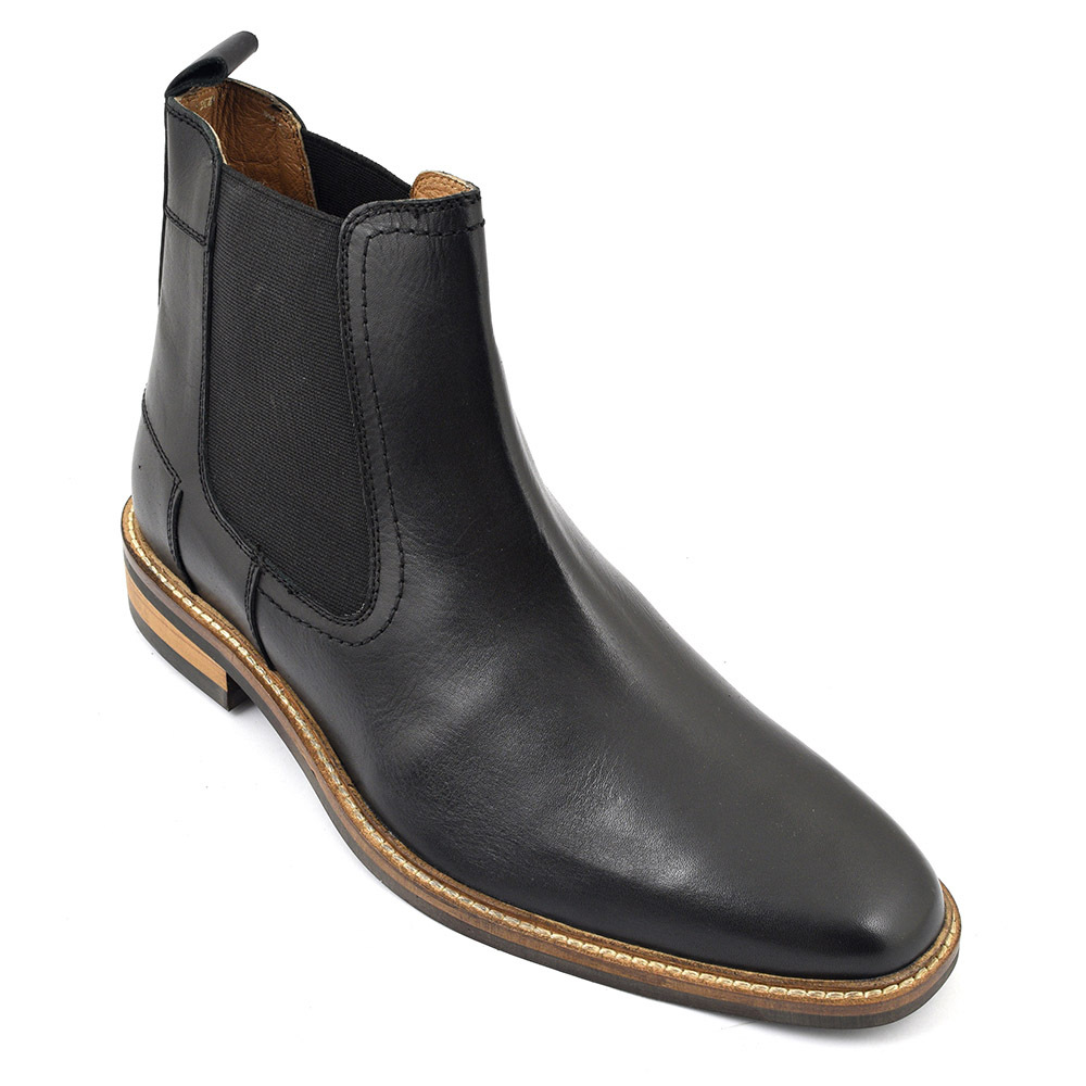 Buy Mens Designer Black Chelsea Boots | Gucinari