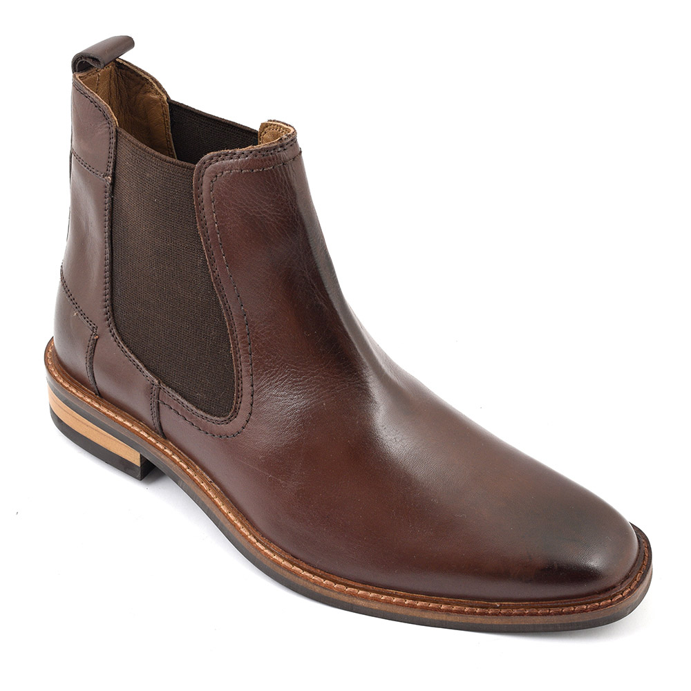 Shop Mens Dark Brown Chelsea Boots Gucinari Design