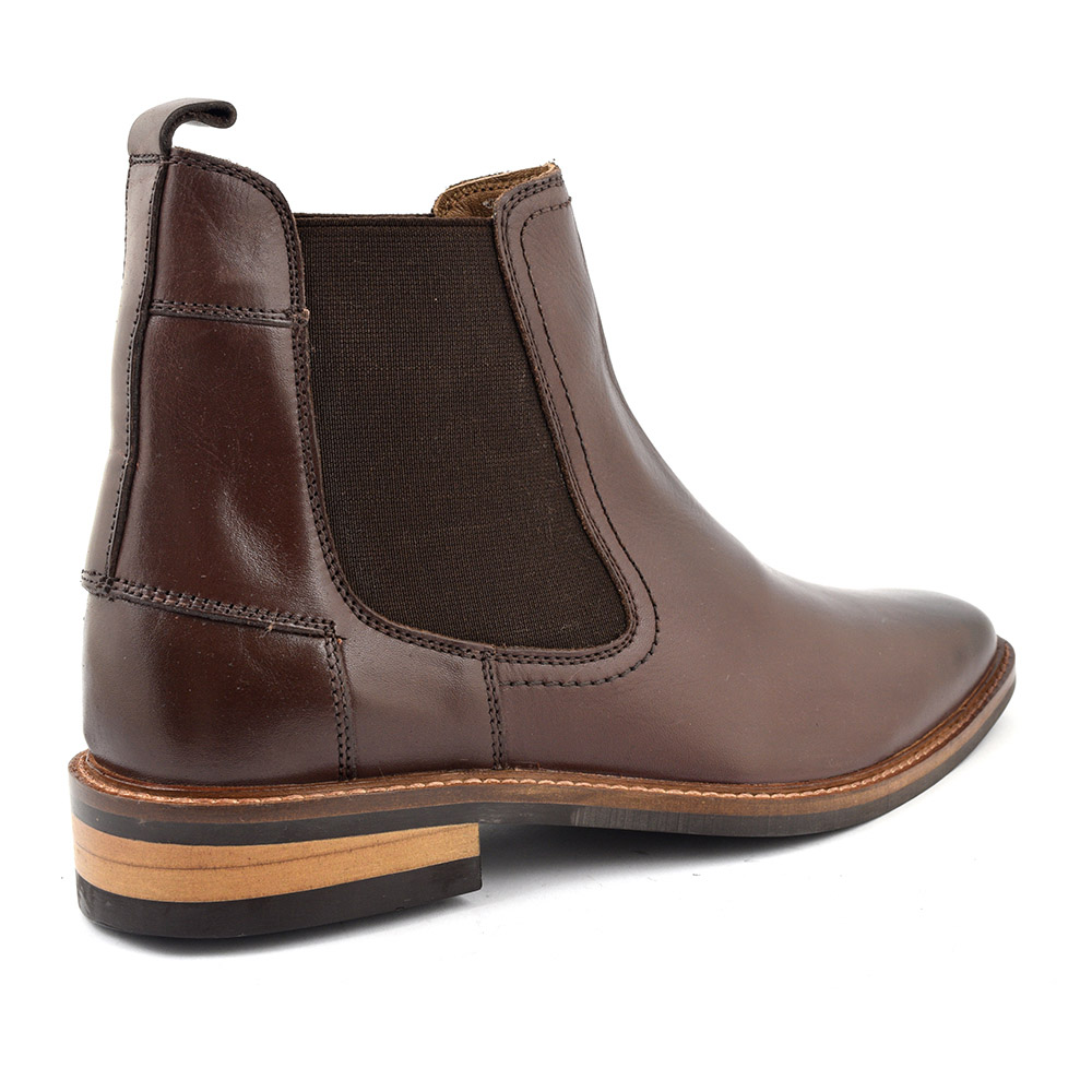 dark brown chelsea boots mens