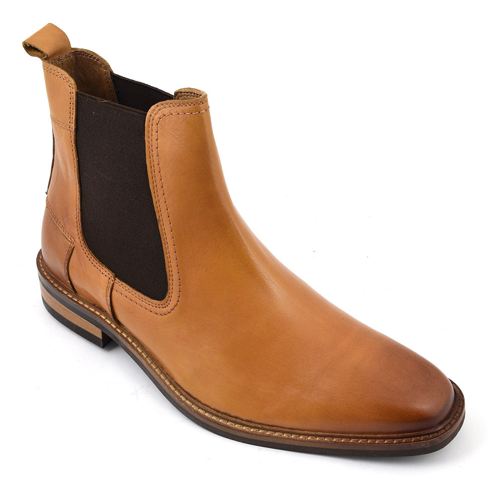 Shop Contemporary Tan Chelsea Boots Mens Style | Gucinari