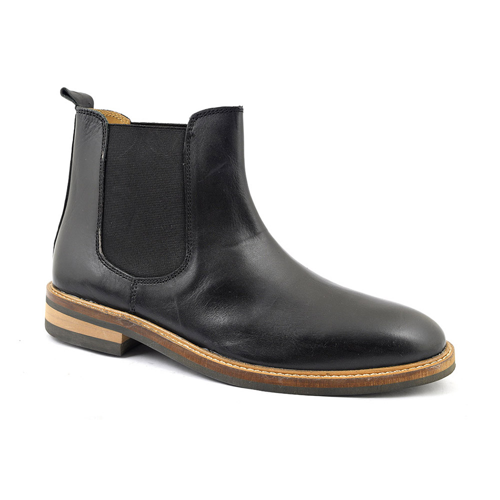 Buy Designer Black Chelsea Boots Men | Gucinari