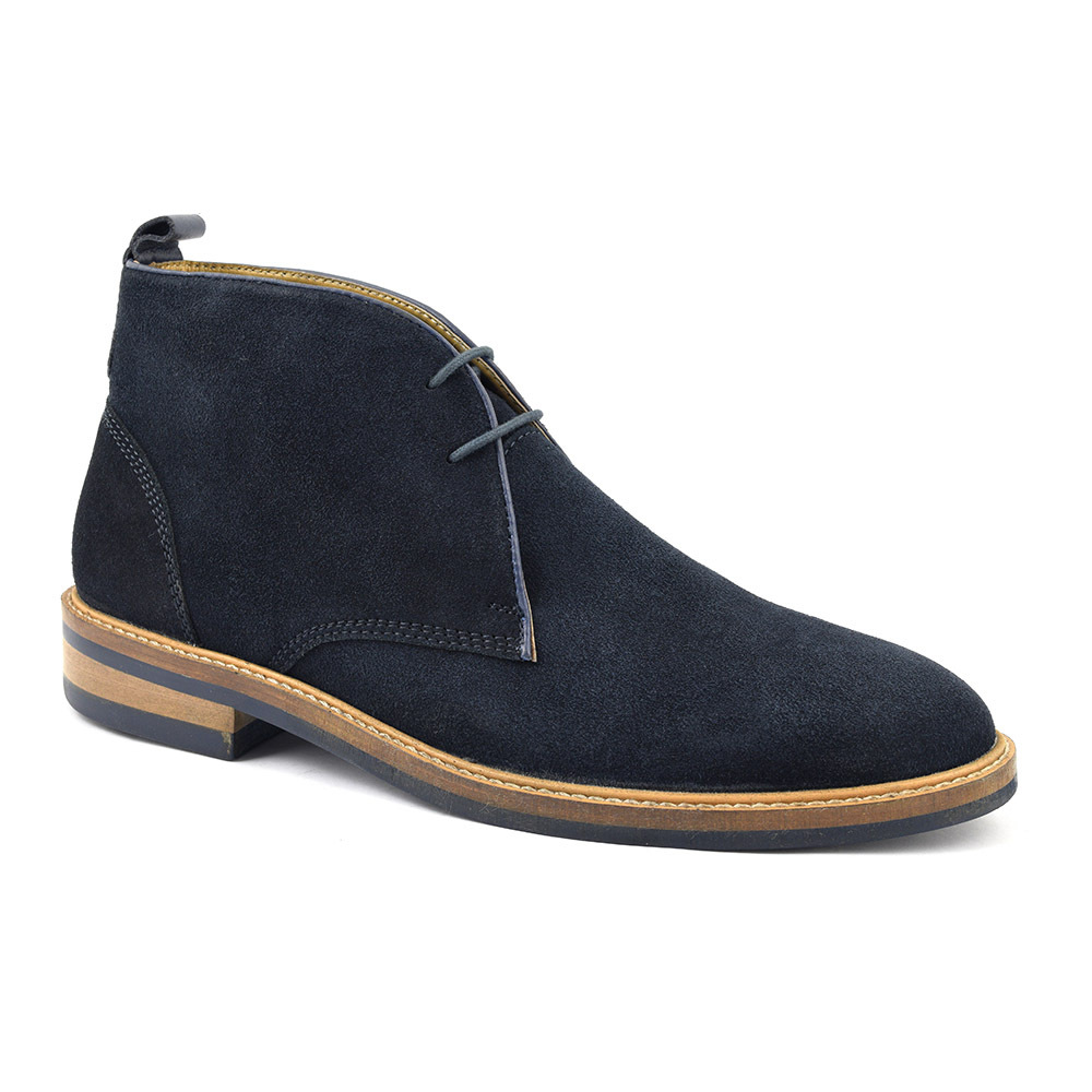 Buy Navy Suede Desert Boots Mens Style | Gucinari