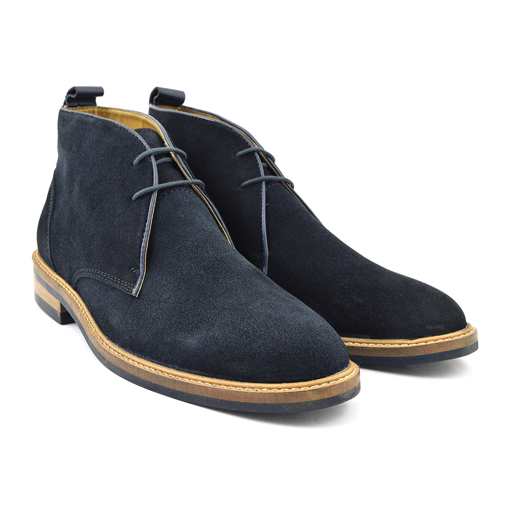 Buy Navy Suede Desert Boots Mens Style | Gucinari