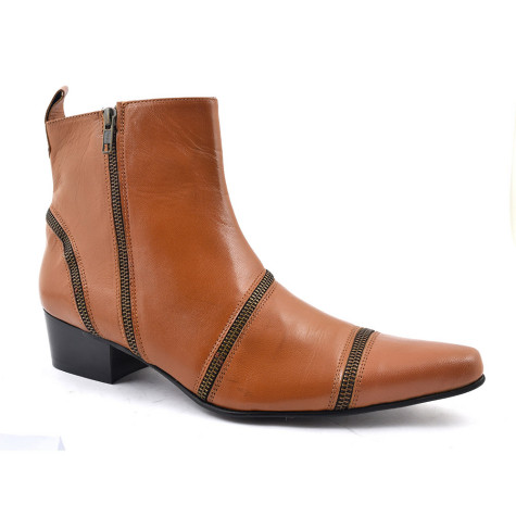 tan heels pointed toe