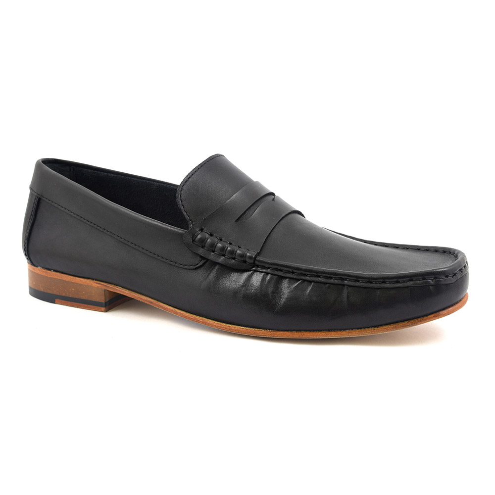 Find Black Penny Loafer | Gucinari Mens Shoes