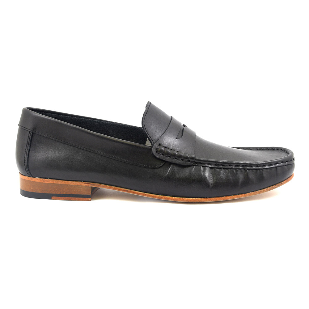 Find Black Penny Loafer | Gucinari Mens Shoes