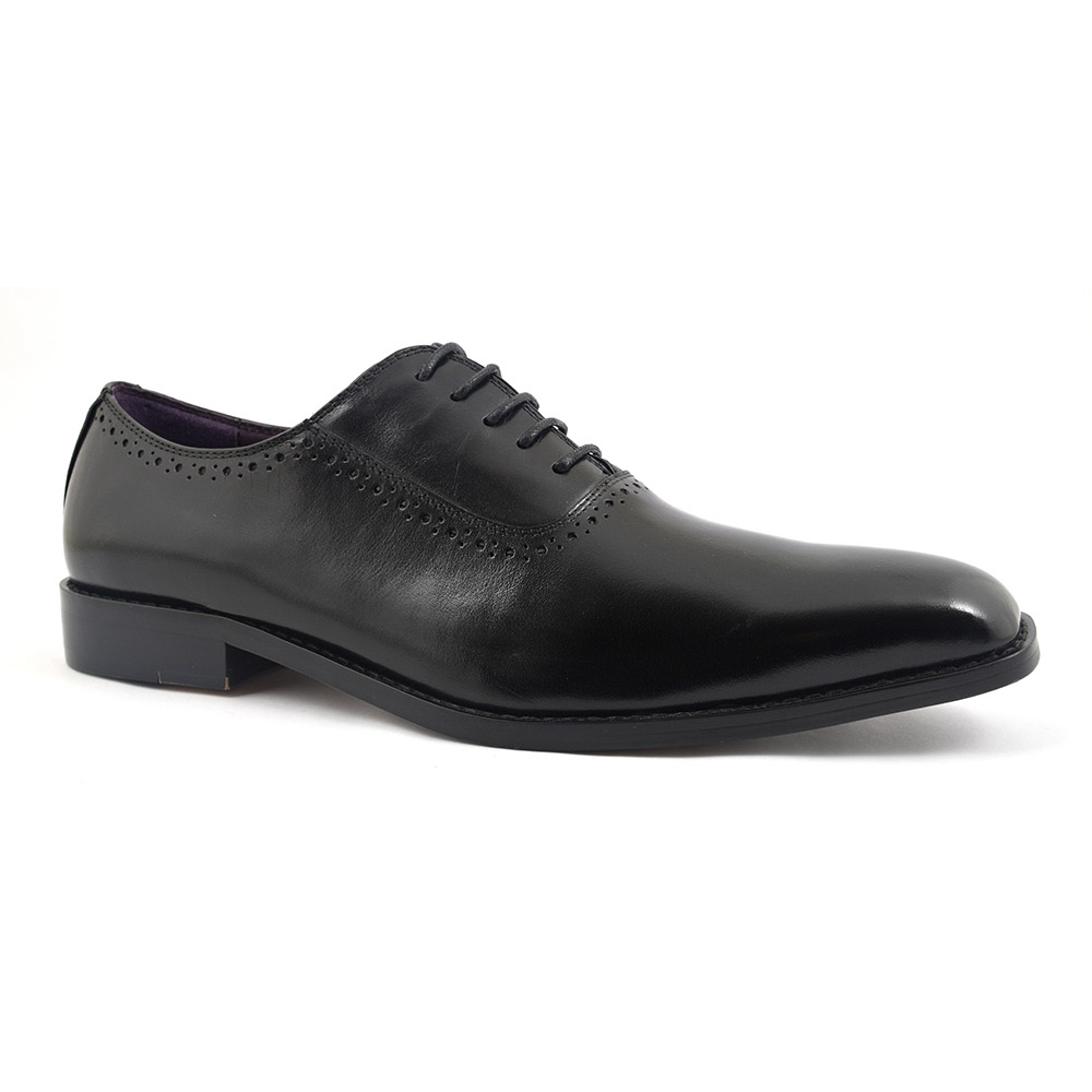Buy Black Oxford Mens Shoes | Gucinari