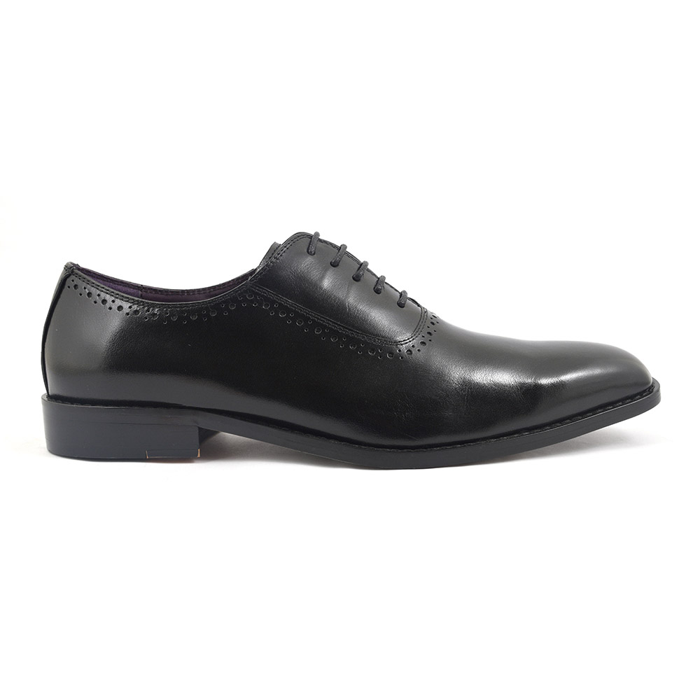 Buy Black Oxford Mens Shoes | Gucinari