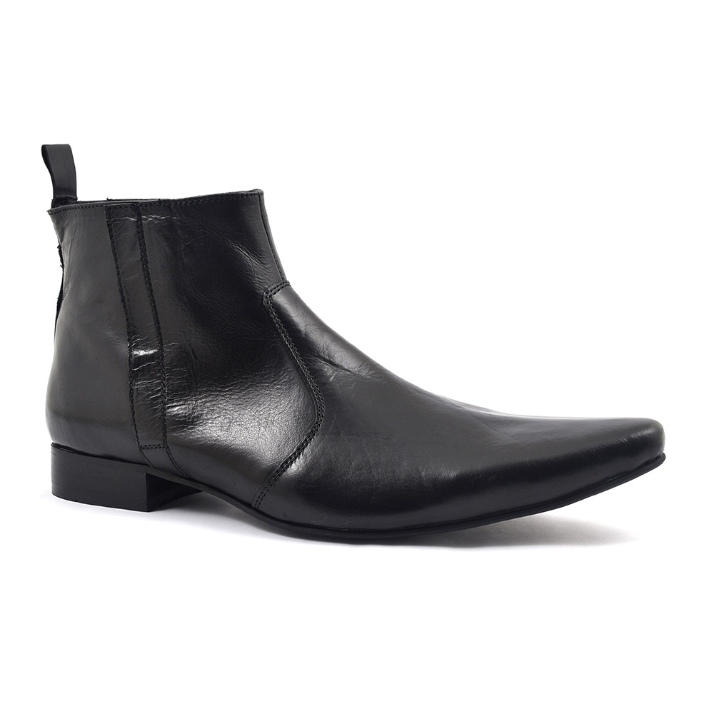 Buy Black Winklepicker Boot for Men 