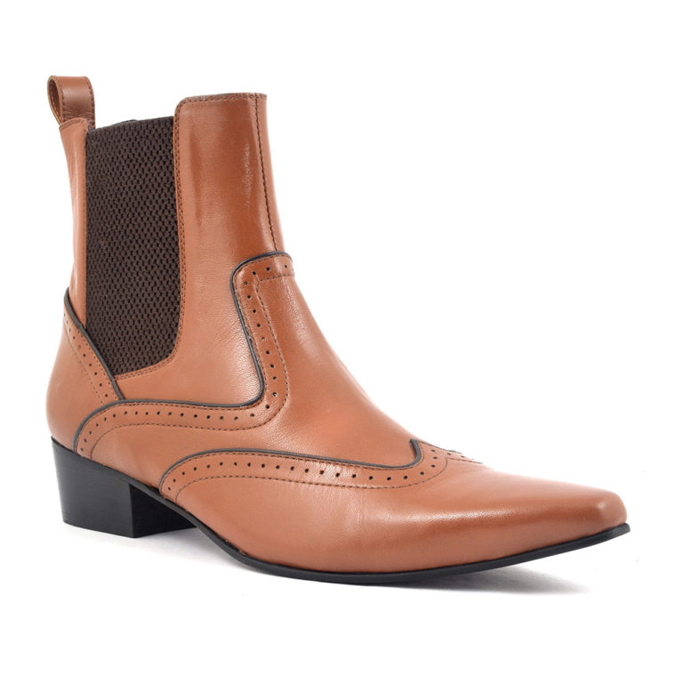 cuban heel boots